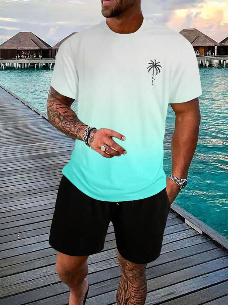 Sustainable Summer Vibes – Tropical Shirt & Comfy Shorts!