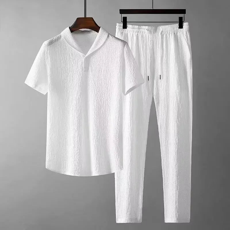 Men’s Ice Silk Sports Set – Summer Special!