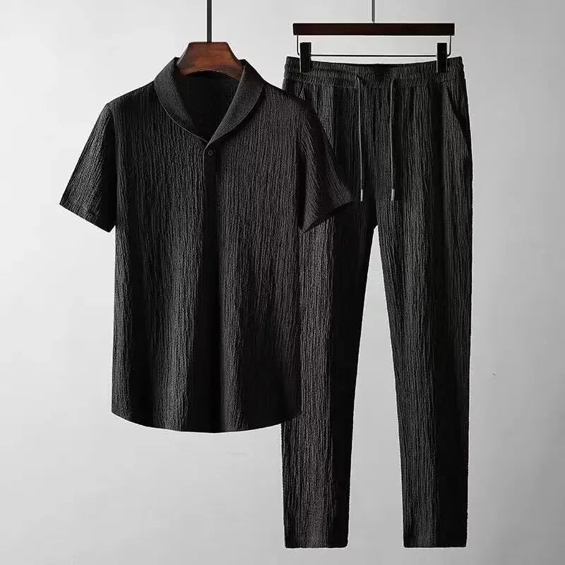 Men’s Ice Silk Sports Set – Summer Special!