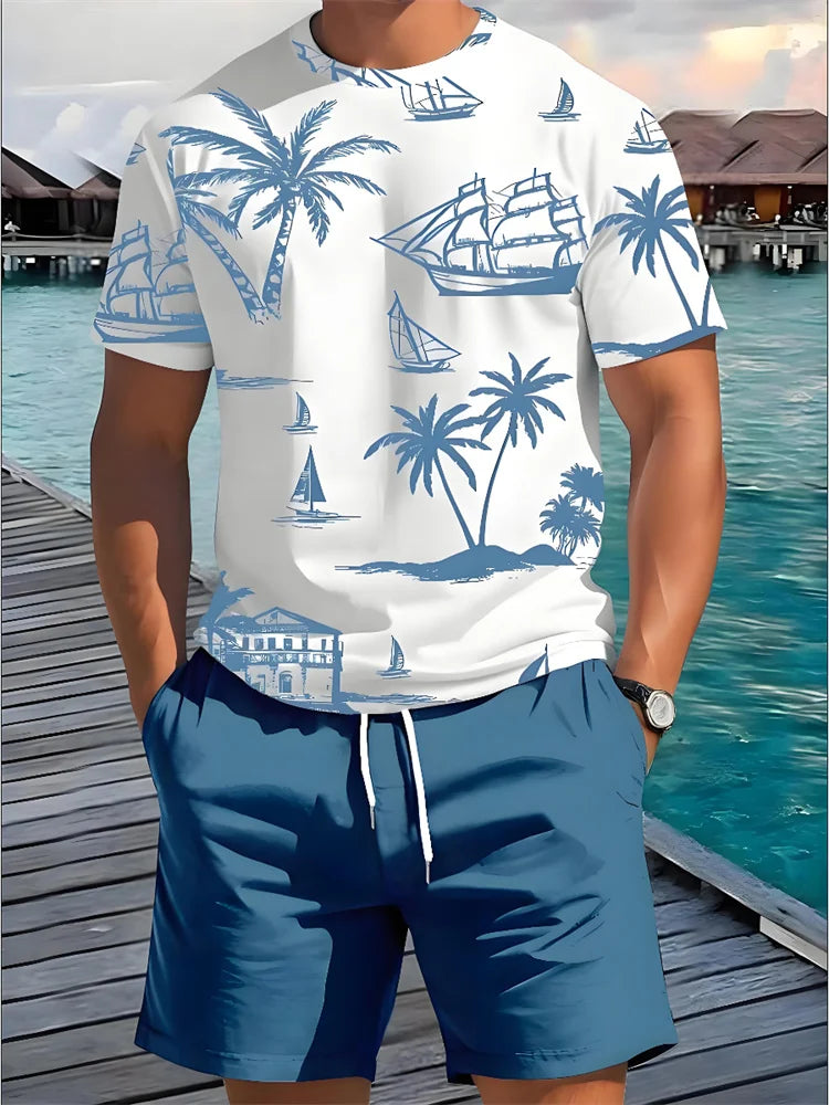 Sustainable Summer Vibes – Tropical Shirt & Comfy Shorts!