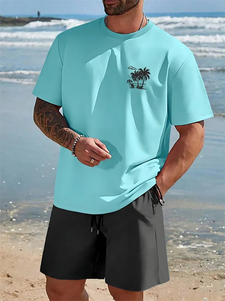 Sustainable Summer Vibes – Tropical Shirt & Comfy Shorts!